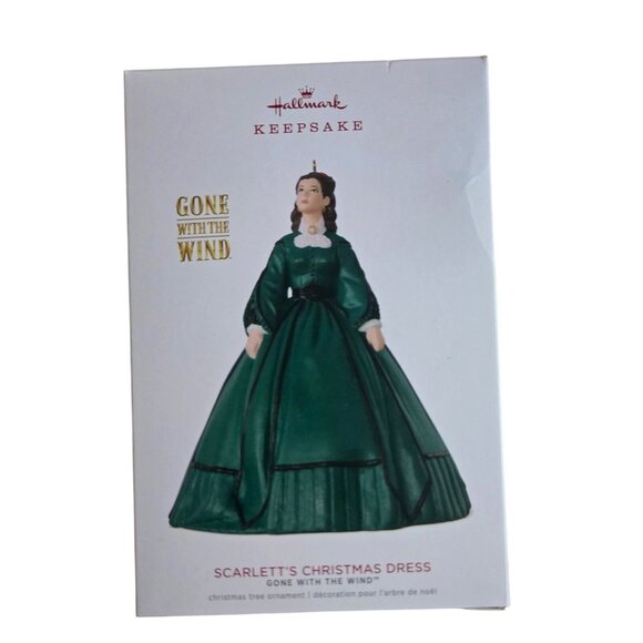 Hallmark Scarlett 2018 Keepsake Christmas Ornament Dress Gone With The Wind - Picture 1 of 7